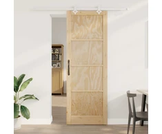 Slankios durys Natūrali ir Balta 83 x 232 cm