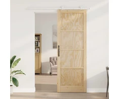 Slankios durys Natūrali ir Balta 83 x 232 cm