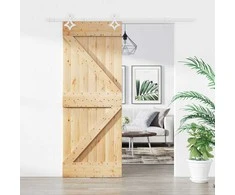 Slankios durys Natūrali ir Balta 85 x 210 cm