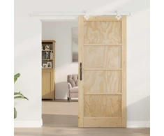 Slankios durys Natūrali ir Balta 86 x 198,5 cm