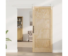 Slankios durys Natūrali ir Balta 86 x 198,5 cm