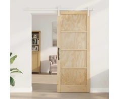 Slankios durys Natūrali ir Balta 86 x 211 cm