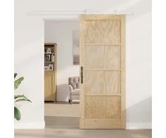 Slankios durys Natūrali ir Balta 86 x 211 cm