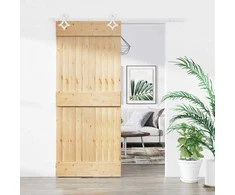 Slankios durys Natūrali ir Balta 90 x 210 cm