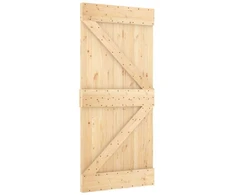 Slankios durys Natūrali ir Balta 90 x 210 cm