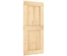 Slankios durys Natūrali ir Balta 90 x 210 cm