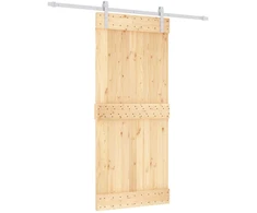 Slankios durys Natūrali ir Balta 90 x 210 cm