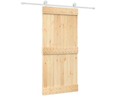 Slankios durys Natūrali ir Balta 95 x 210 cm