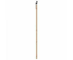 Slankios durys Natūrali ir juoda 86 x 211 cm
