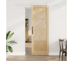 Slankios durys ORKDAL 73,5 x 211 cm Pušies medienos masyvas
