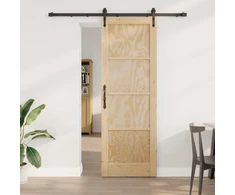 Slankios durys ORKDAL 73,5 x 211 cm Pušies medienos masyvas