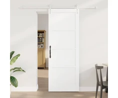 Slankios durys ORKDAL 78 x 211 cm Apdirbta mediena Balta
