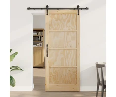 Slankios durys ORKDAL 86 x 198,5 cm Pušies medienos masyvas