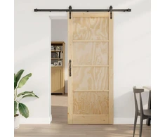 Slankios durys ORKDAL 86 x 211 cm Pušies medienos masyvas
