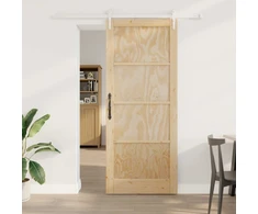 Slankios durys ORKDAL 86 x 211 cm Pušies medienos masyvas