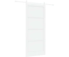 Slankios durys ORKDAL 93 x 211 cm Apdirbta mediena Balta