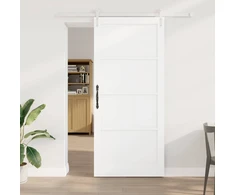 Slankios durys ORKDAL 93 x 211 cm Apdirbta mediena Balta
