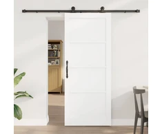 Slankios durys ORKDAL Balta 83 x 202 cm Pušies medienos masyvas