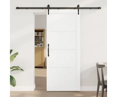 Slankios durys ORKDAL Balta 83 x 202 cm Pušies medienos masyvas