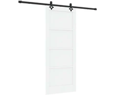 Slankios durys ORKDAL Balta 83 x 202 cm Pušies medienos masyvas