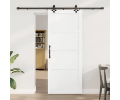Slankios durys ORKDAL Balta 83 x 202 cm Pušies medienos masyvas
