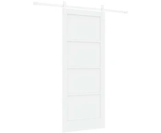 Slankios durys ORKDAL Balta 83 x 202 cm Pušies medienos masyvas