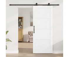 Slankios durys ORKDAL Balta 83 x 202 cm Pušies medienos masyvas
