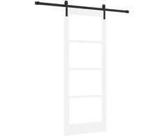Slankios durys ORKDAL Balta ir juoda 83 x 211 cm
