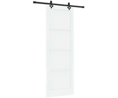 Slankios durys ORKDAL Balta 83 x 232 cm Pušies medienos masyvas