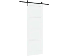 Slankios durys ORKDAL Balta 83 x 232 cm Pušies medienos masyvas