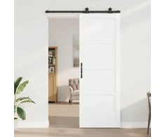 Slankios durys ORKDAL Balta 83 x 232 cm Pušies medienos masyvas
