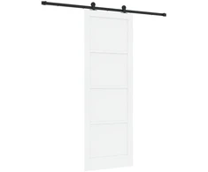 Slankios durys ORKDAL Balta 83 x 232 cm Pušies medienos masyvas