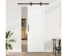Slankios durys ORKDAL Balta 83 x 232 cm Pušies medienos masyvas