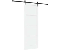 Slankios durys ORKDAL Balta 83 x 232 cm Pušies medienos masyvas