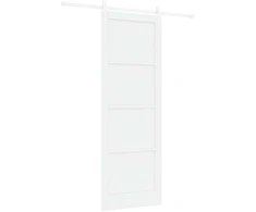 Slankios durys ORKDAL Balta 83 x 232 cm Pušies medienos masyvas