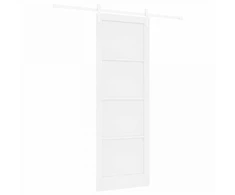 Slankios durys ORKDAL Balta 83 x 232 cm Pušies medienos masyvas