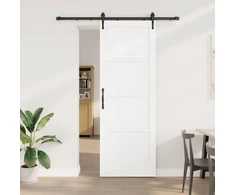 Slankios durys ORKDAL Balta ir juoda 83 x 232 cm