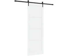Slankios durys ORKDAL Balta ir juoda 83 x 232 cm