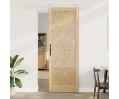 Slankios durys ORKDAL Natūrali ir Balta 83 x 232 cm