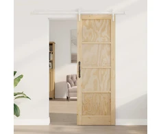 Slankios durys ORKDAL Natūrali ir Balta 73,5 x 211 cm