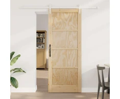 Slankios durys ORKDAL Natūrali ir Balta 83 x 211 cm