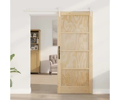 Slankios durys ORKDAL Natūrali ir Balta 86 x 211 cm
