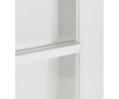 Slankios durys ORKDAL 93 x 211 cm Balta ir juoda