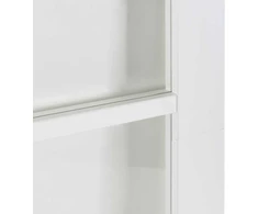 Slankios durys 93 x 211 cm Tvirtos pušies mediena ir stiklas