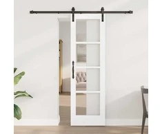 Slankios durys ORKDAL Balta ir juoda 61 x 198,5 cm