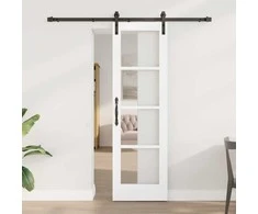 Slankios durys ORKDAL Balta ir juoda 61 x 198,5 cm