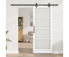 Slankios durys ORKDAL Balta ir juoda 83 x 202 cm