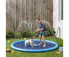 Šlapioji zona vaikams ir šunims Mėlyna Ø200 x 9 cm PVC