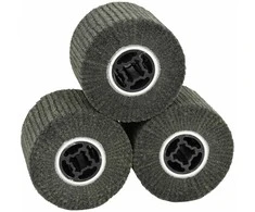 Šlifavimo ritinėliai 3 pcs Juoda 12 x 12 x 10 cm