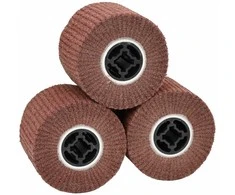 Šlifavimo ritinėliai 3 pcs Ruda 12 x 12 x 10 cm